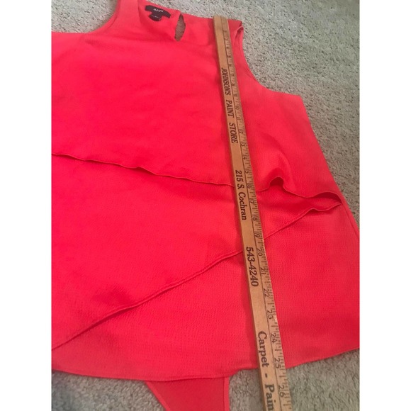 ALFANI  Women Layered Tunic Tank Asymmetrical Blouse,   Size 6 - Picture 10 of 10
